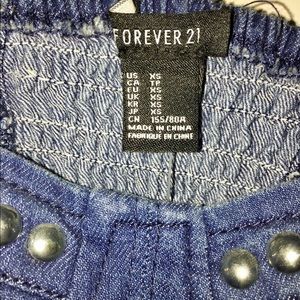 Forever 21 Tops - Denim bra top Forever 21 Tops - Denim bra top